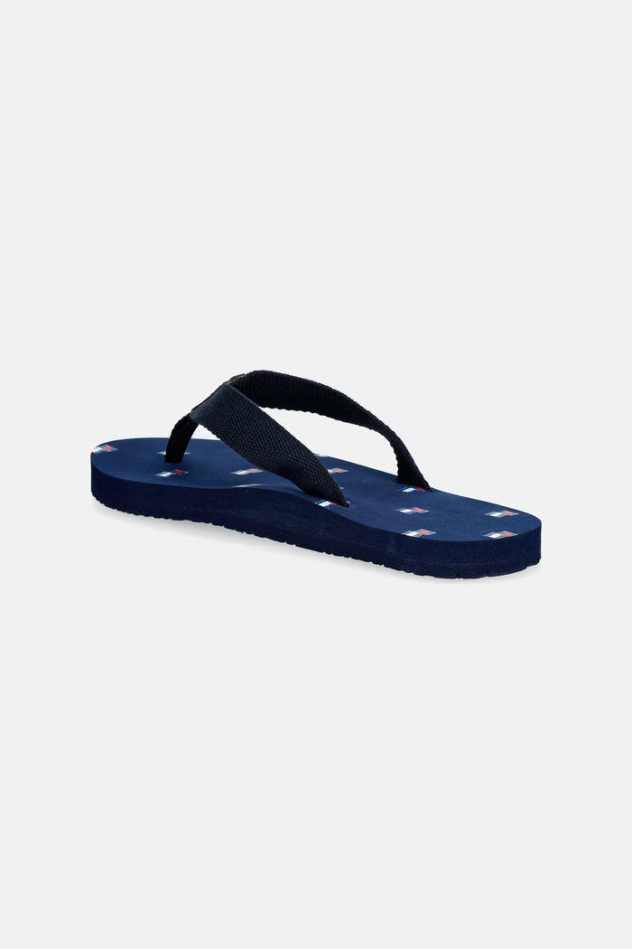 Chlapec Tommy Hilfiger detské žabky T3X8.34409 tmavomodrá