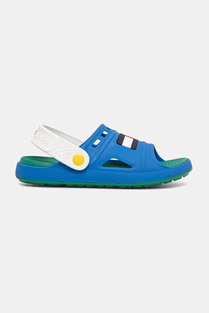 Detské šľapky Tommy Hilfiger T3XF.34401.30.35 modrá SS26