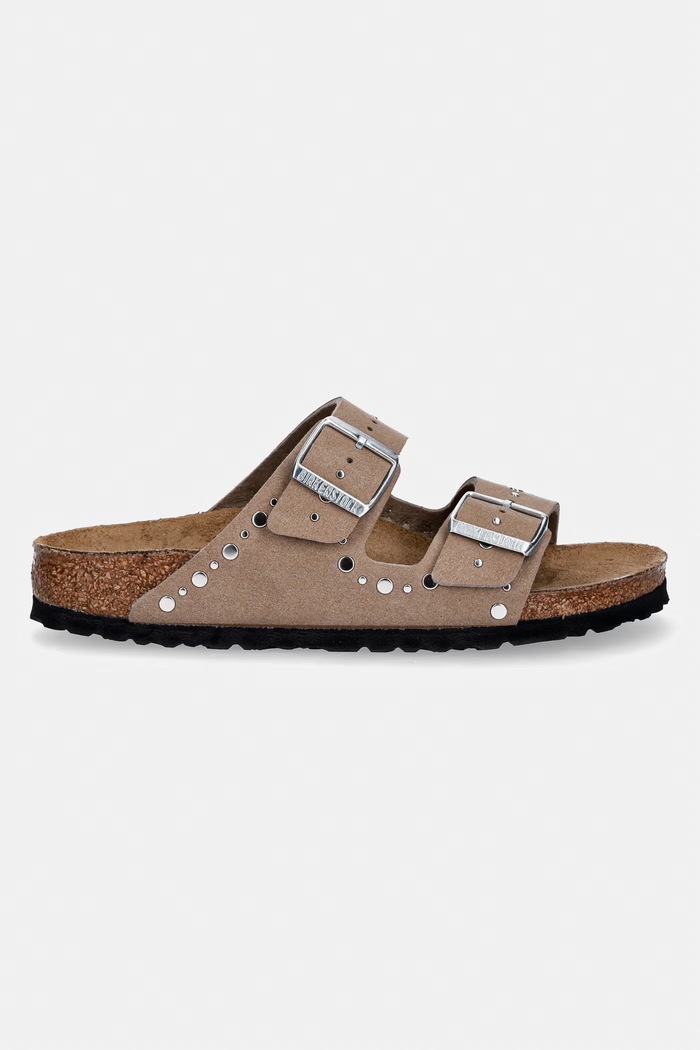 Birkenstock шлёпанцы для детей Arizona Rivets Kids 1031708 бежевый SS26
