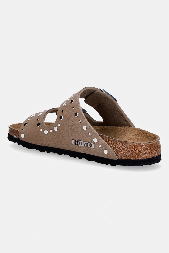 Мальчик Birkenstock шлёпанцы для детей Arizona Rivets Kids 1031708 бежевый