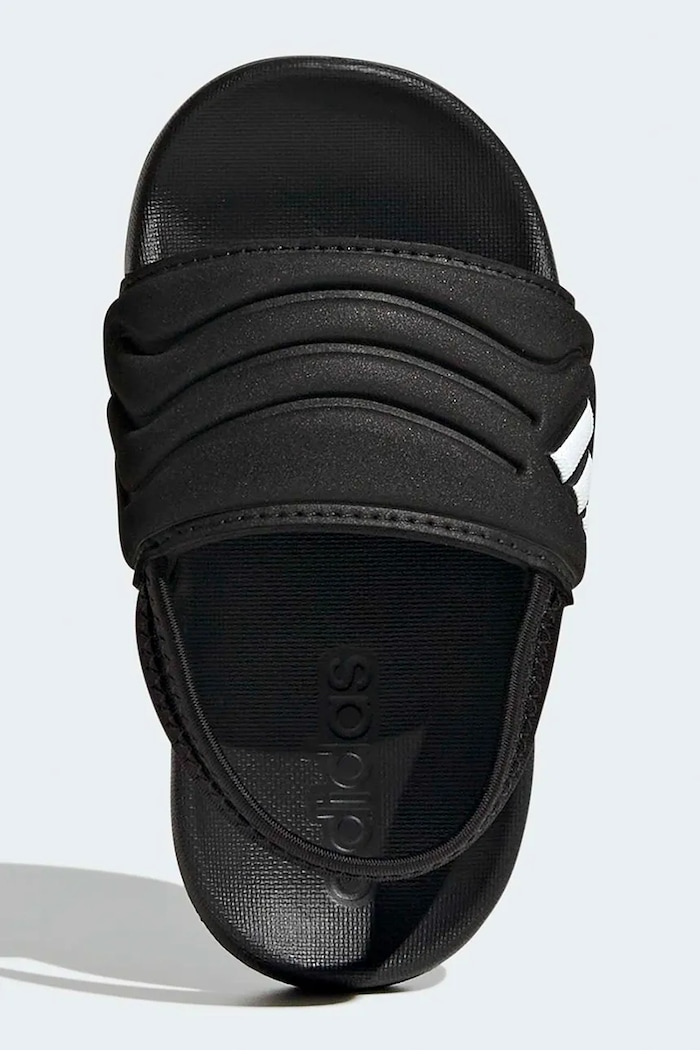 Παιδικές παντόφλες adidas ADILETTE ESTRAP 2.0 HQ9202 μαύρο
