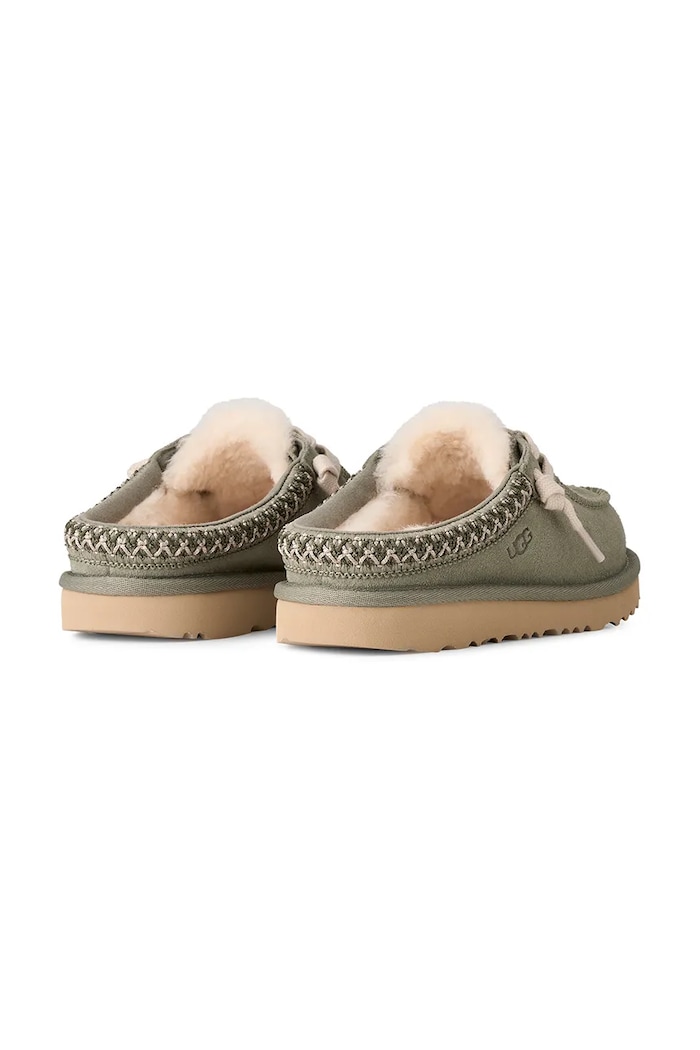 Chlapec UGG Papuče detské semišové TASMAN MULE 1175213K zelená