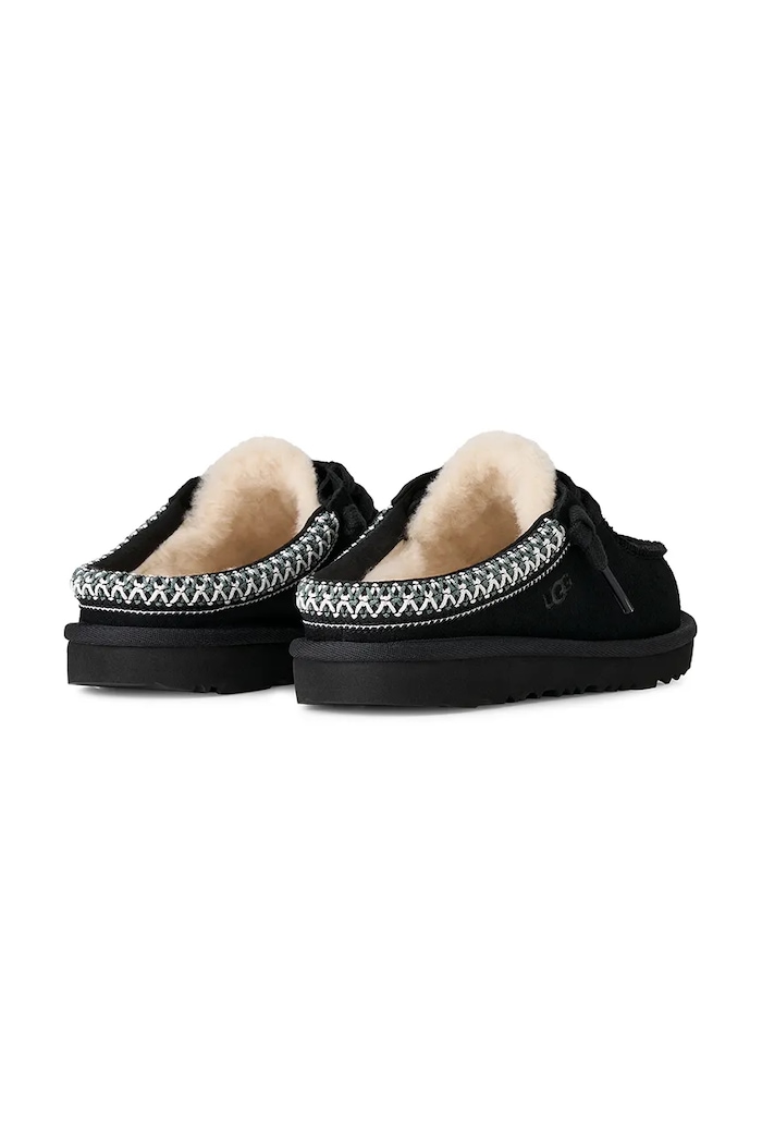 Chlapec UGG Papuče detské semišové TASMAN MULE 1175213K čierna