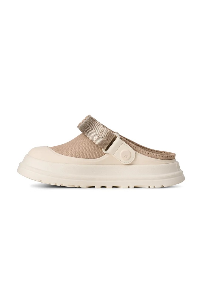 Papuci pentru copii GOLDENGLOW CANVAS CLOG UGG 1175092K bej