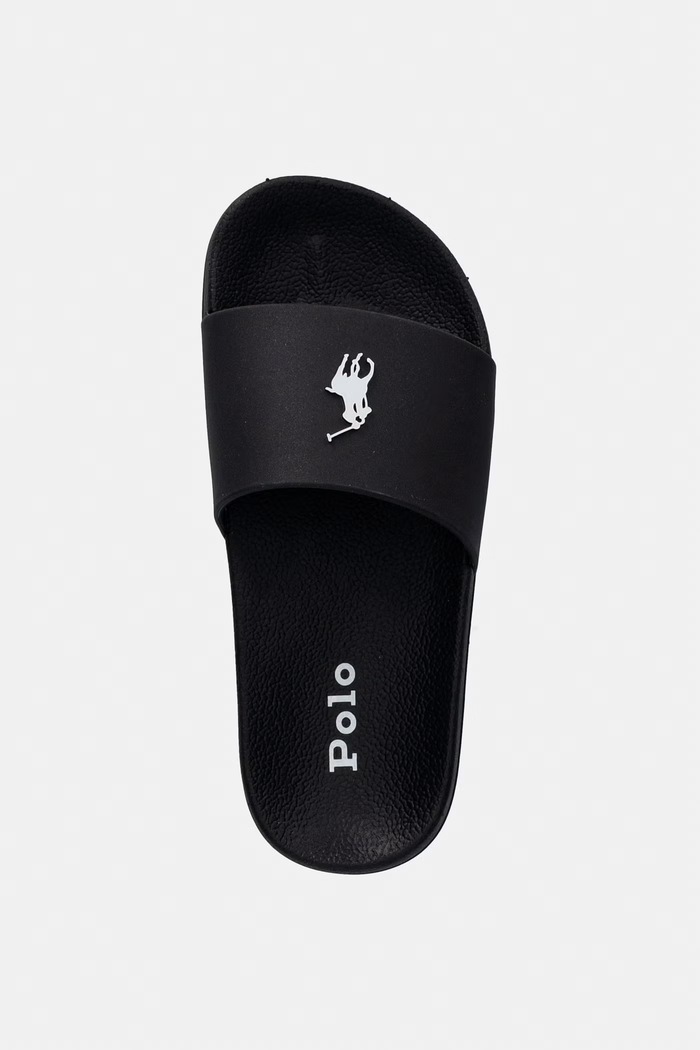 Polo Ralph Lauren detské šľapky LENNON čierna RL04261001