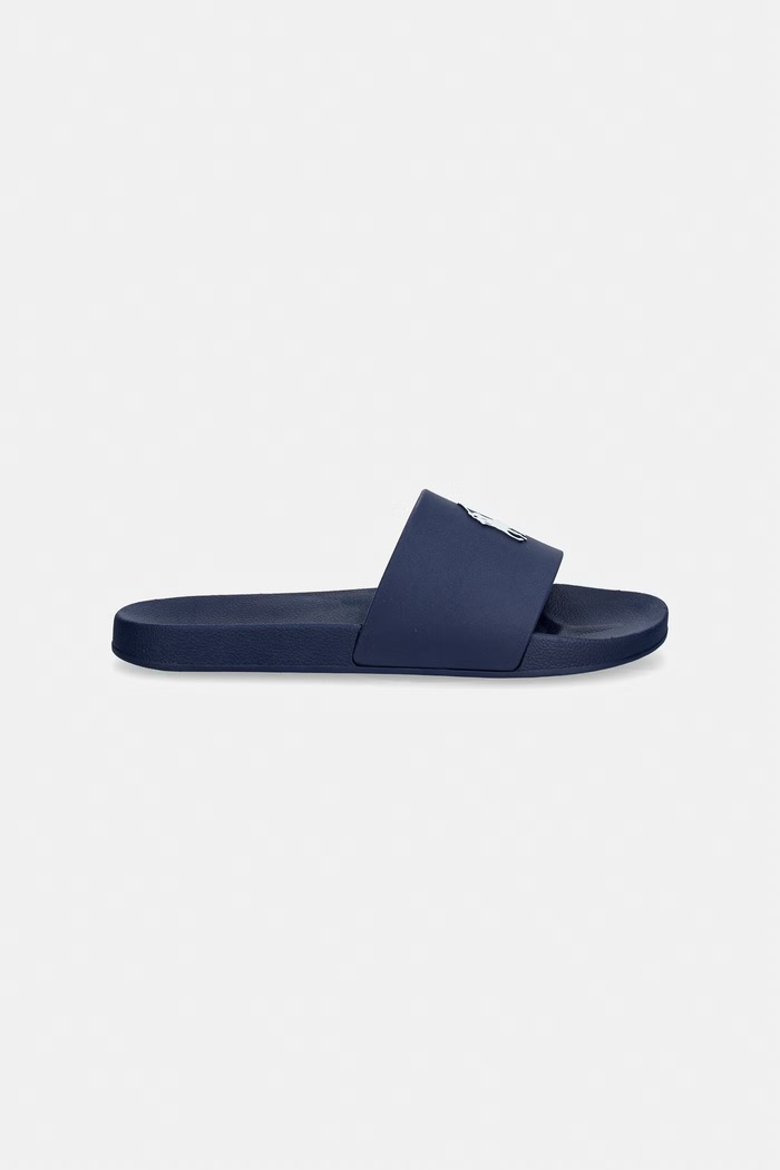 Polo Ralph Lauren detské šľapky na bazén LENNON RL04957410 tmavomodrá SS26