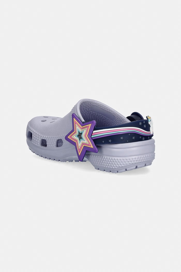 Chlapec Detské šľapky Crocs C IMAGINATION LIGHTS BKSTRP CLOG T 211892.CROCS.C.IMAGINAT fialová