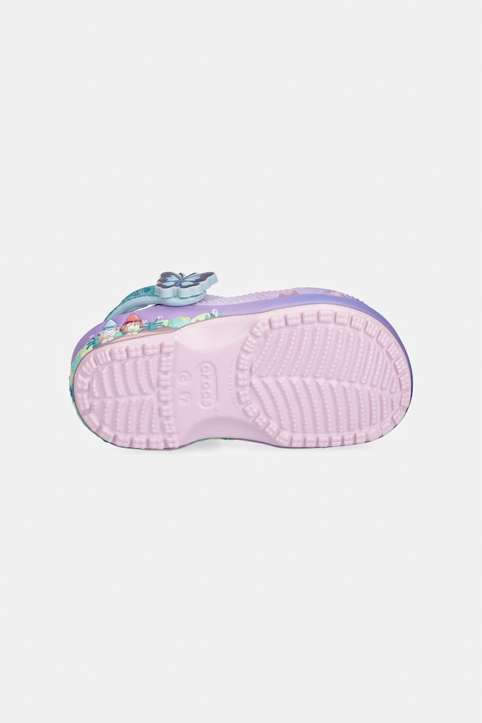 Crocs detské šľapky CLASSIC BLUEY MULTI PINK CLOG T 212370.CROCS.CLASSIC.BL fialová