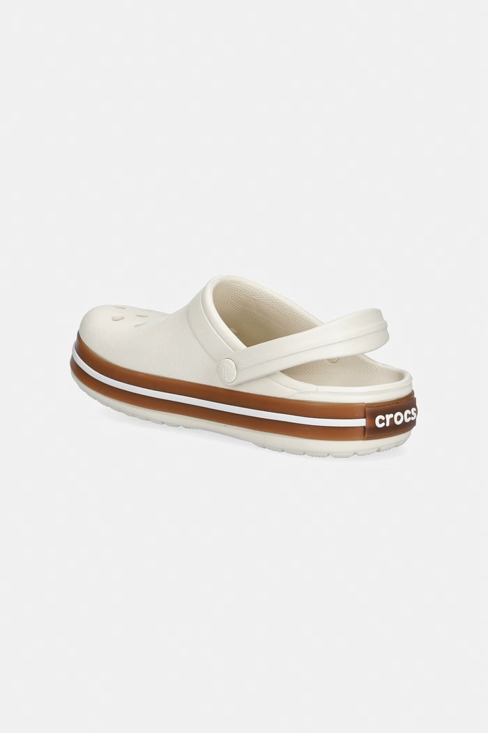 Chlapec Crocs dámske šľapky CROCBAND GUM CLOG K 212775.CROCS.CROCBAND.G béžová