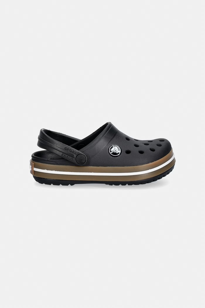 Crocs detské sandále CROCBAND GUM CLOG T 212776.CROCS.CROCBAND.G čierna SS26