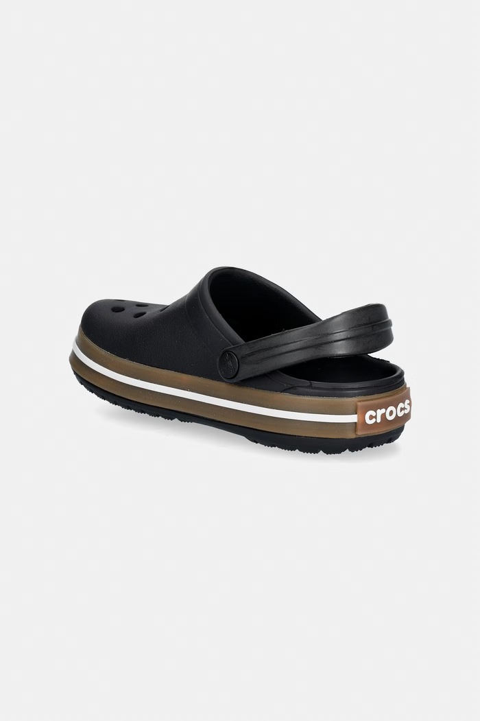 Chlapec Crocs detské sandále CROCBAND GUM CLOG T 212776.CROCS.CROCBAND.G čierna