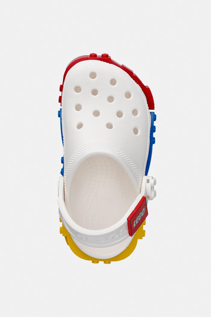 Crocs klapki dziecięce 4LW SYSTEM CLOG K biały 211874.CROCS.4LW.SYSTEM