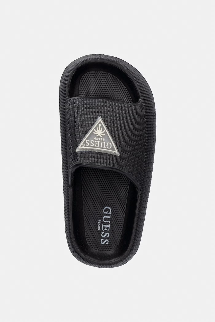 Guess klapki dziecięce czarny H6GZ02.WG5X0.PPY2.M
