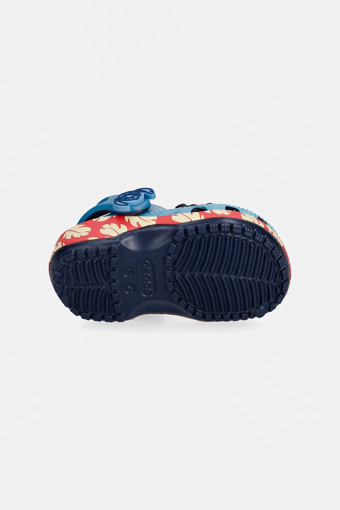 Crocs klapki dziecięce CLASSIC STITCH 213008.CROCS.CLASSIC.ST niebieski
