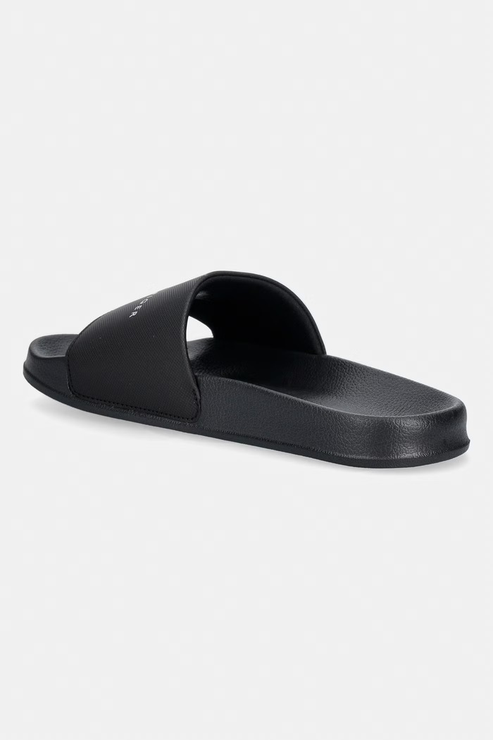 Încălțăminte Tommy Hilfiger papuci pentru bărbați CORE TOMMY HILFIGER POOL SLIDE FM0FM05799 negru