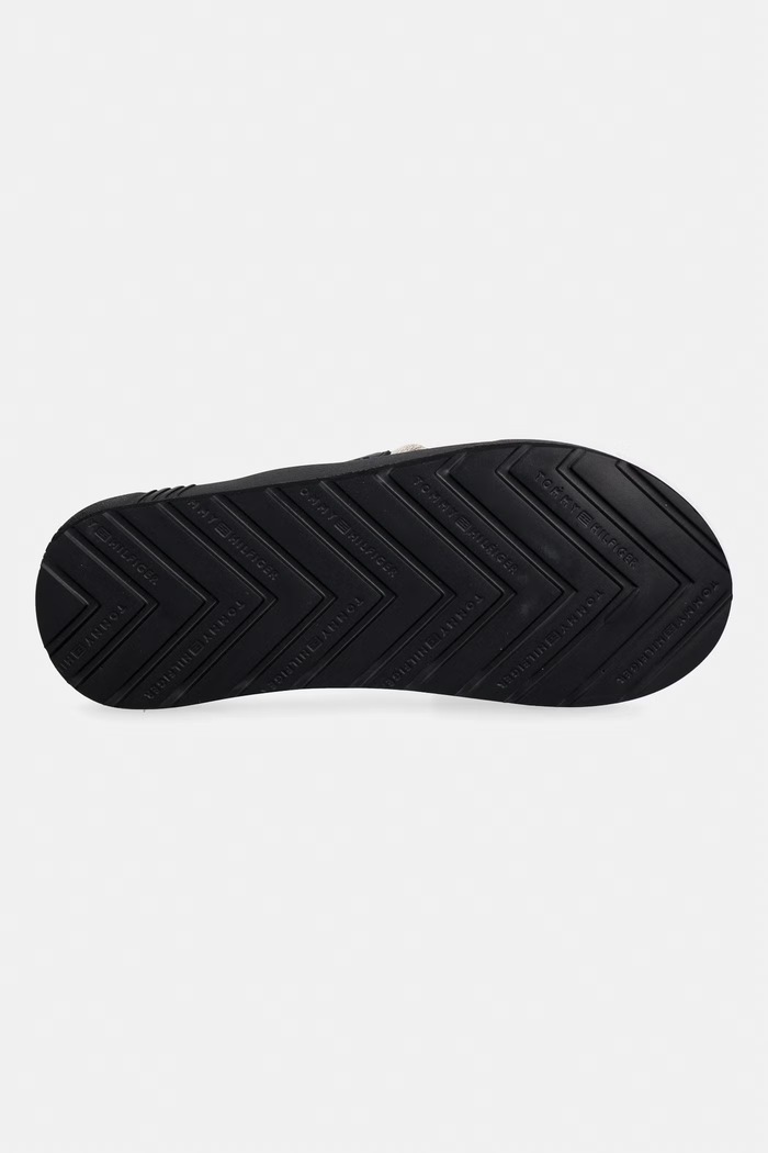 Tommy Hilfiger japonki męskie MOLDED HILFIGER RWB BEACH SANDAL FM0FM05803 czarny