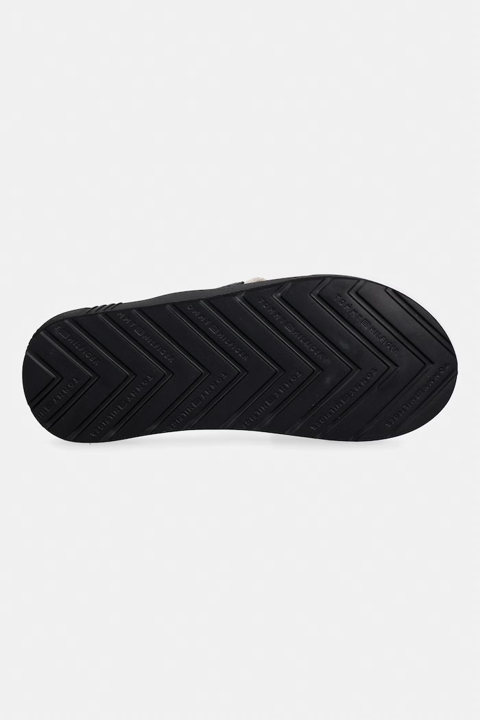 Tommy Hilfiger japonki męskie MOLDED HILFIGER RWB BEACH SANDAL FM0FM05803 czarny