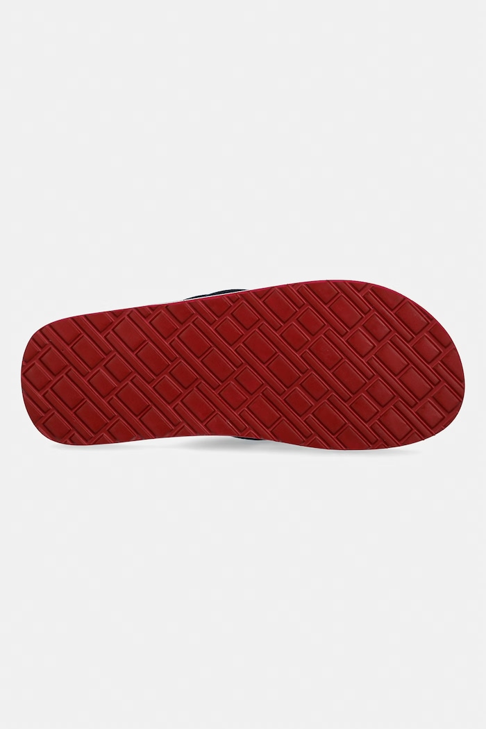 Tommy Hilfiger șlapi pentru bărbați PATCH HILFIGER BEACH SANDAL FM0FM05804 bleumarin