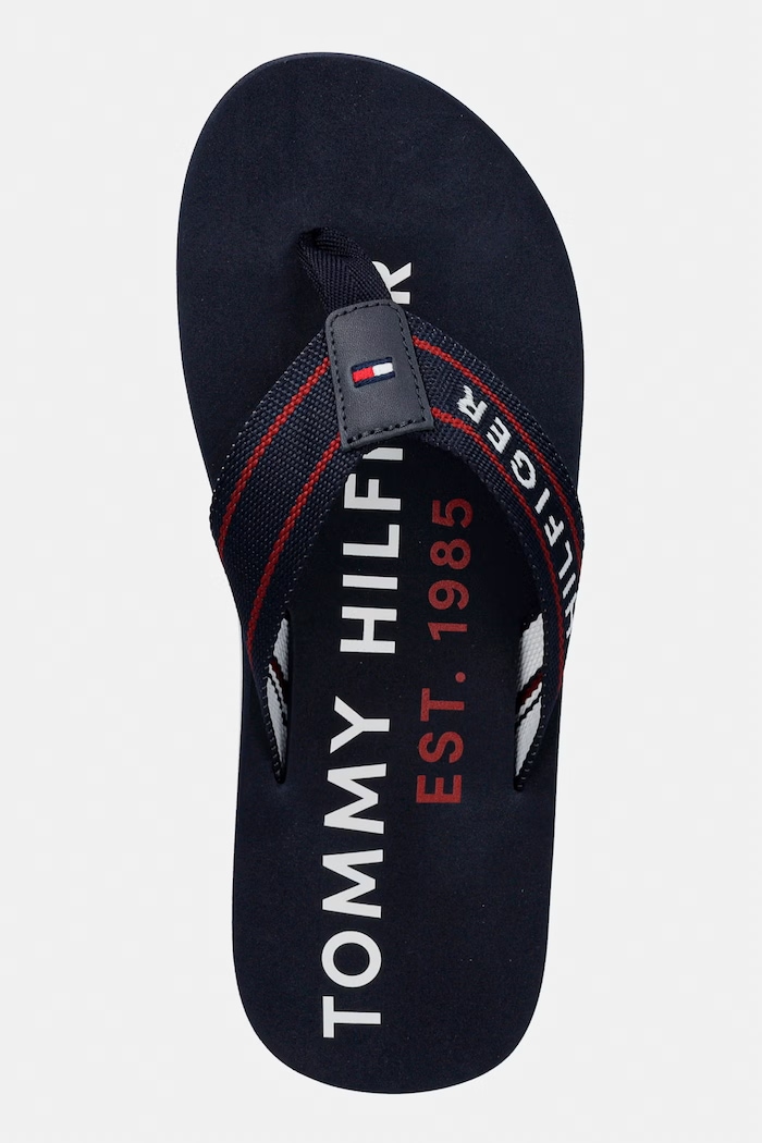Tommy Hilfiger japonki męskie SPORTY HILFIGER BEACH SANDAL granatowy FM0FM05805