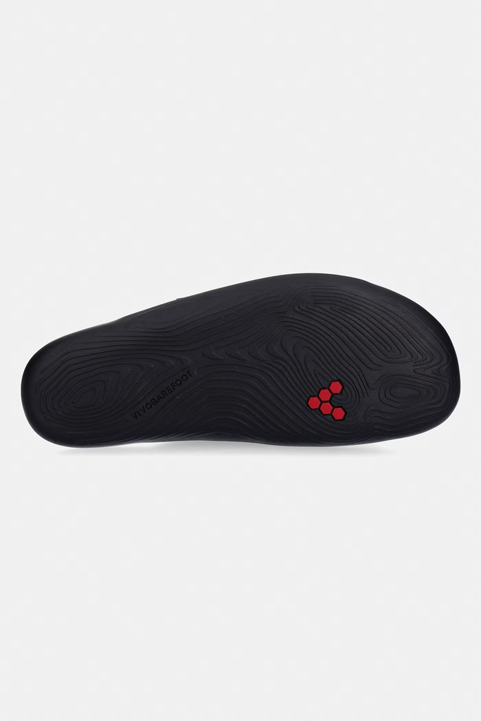 Vivobarefoot šľapky pánske kožené SENSUS YIN SLIDE 309564 čierna