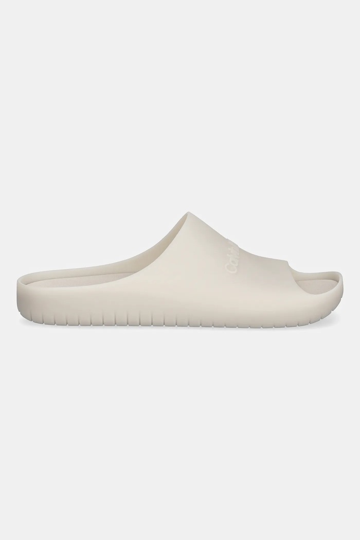 Calvin Klein papucs JELLY SLIDE HM0HM02014 bézs SS26