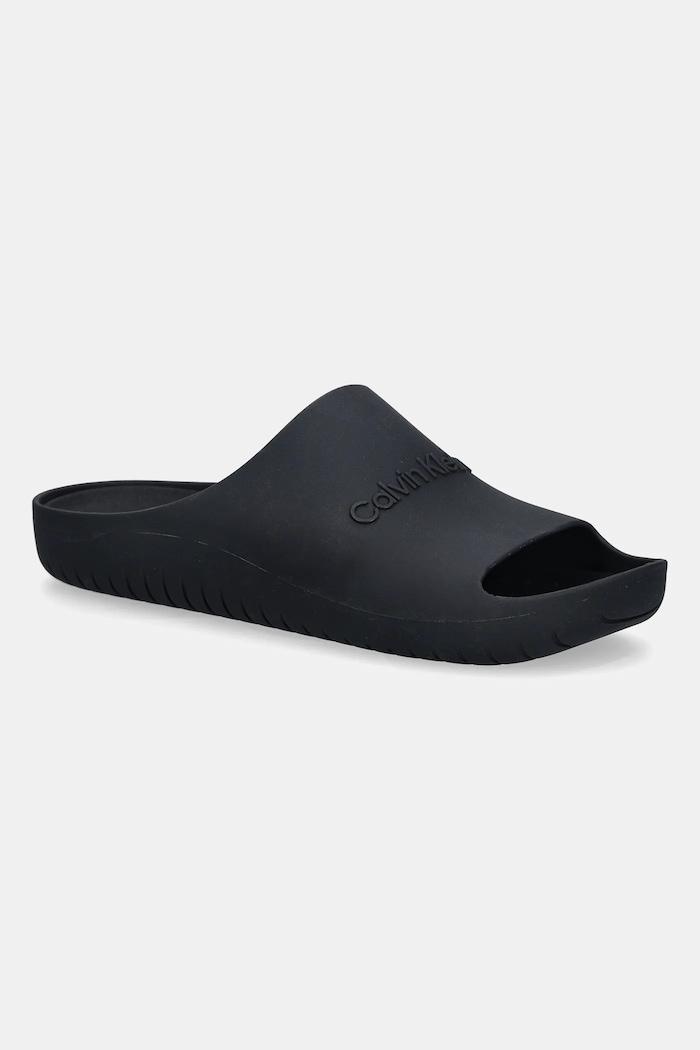 Calvin Klein papucs JELLY SLIDE fekete HM0HM02014