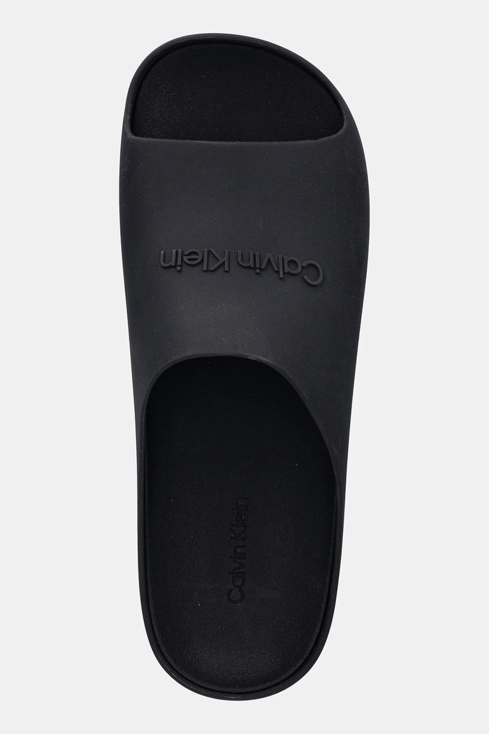 Calvin Klein papucs JELLY SLIDE fekete HM0HM02014