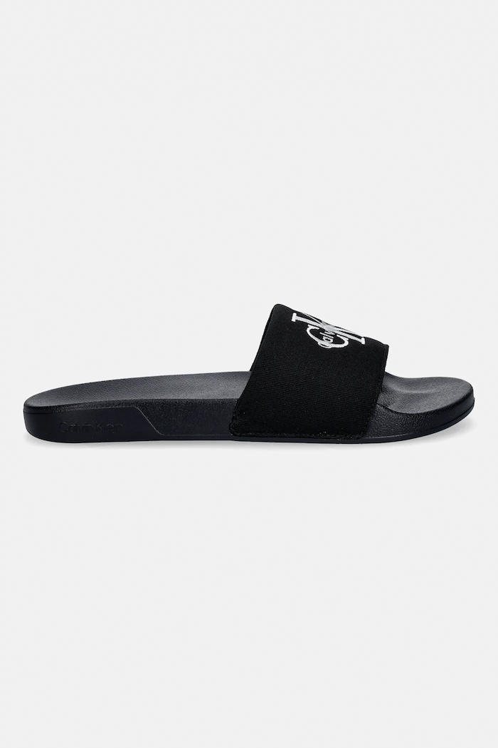 Calvin Klein papucs ESS SLIDE CV YM0YM01393 fekete SS26