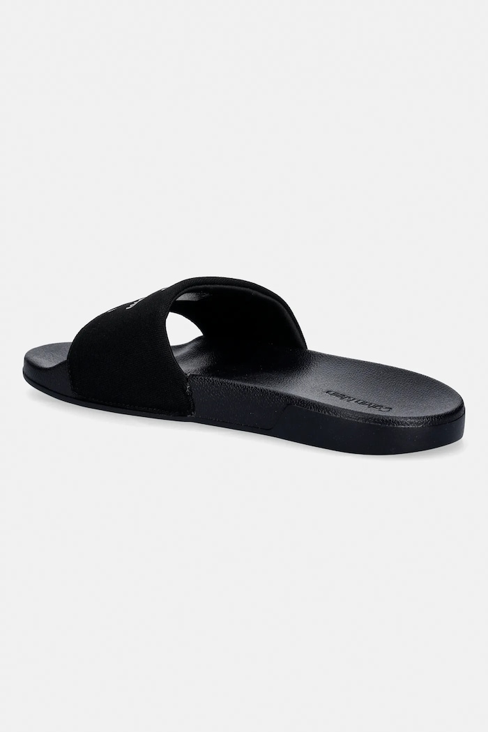Cipők Calvin Klein papucs ESS SLIDE CV YM0YM01393 fekete