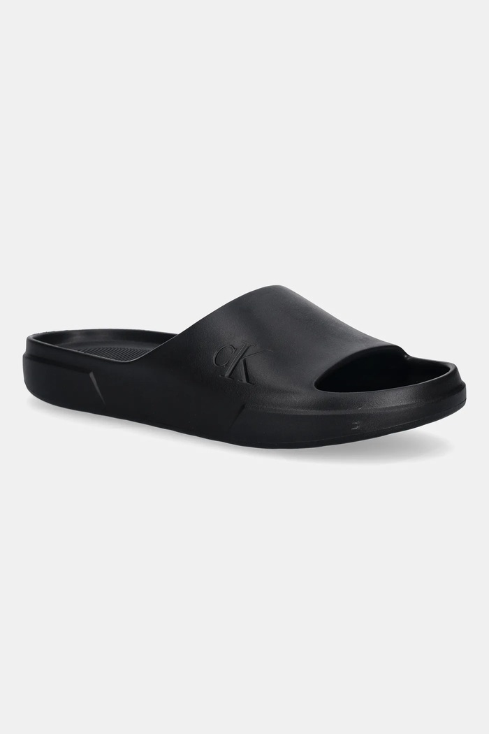 Calvin Klein papucs *J CHUNKY SLIDE ONEPIECE RU fekete YM0YM01394