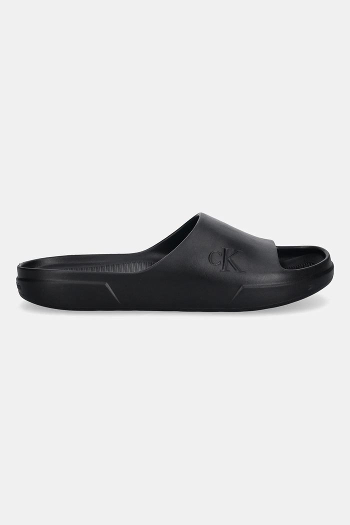 Calvin Klein papucs *J CHUNKY SLIDE ONEPIECE RU YM0YM01394 fekete SS26