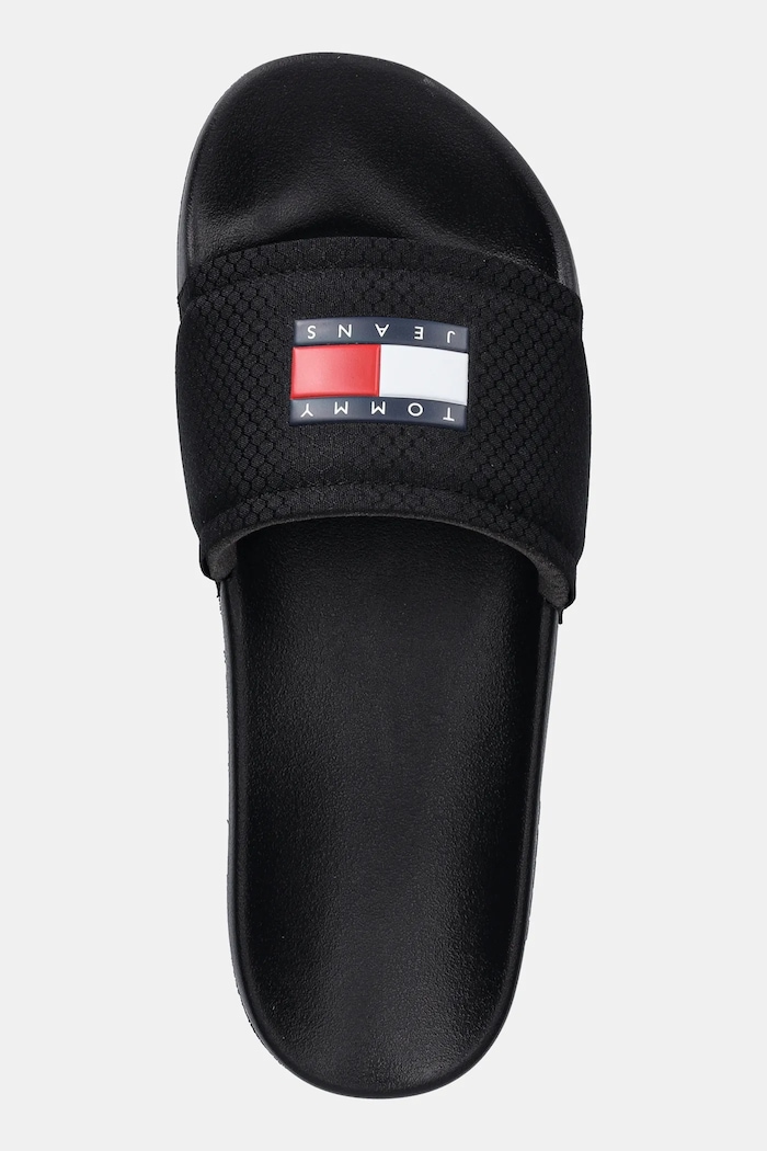 Tommy Jeans papucs TJM POOL SLIDE fekete EM0EM01673