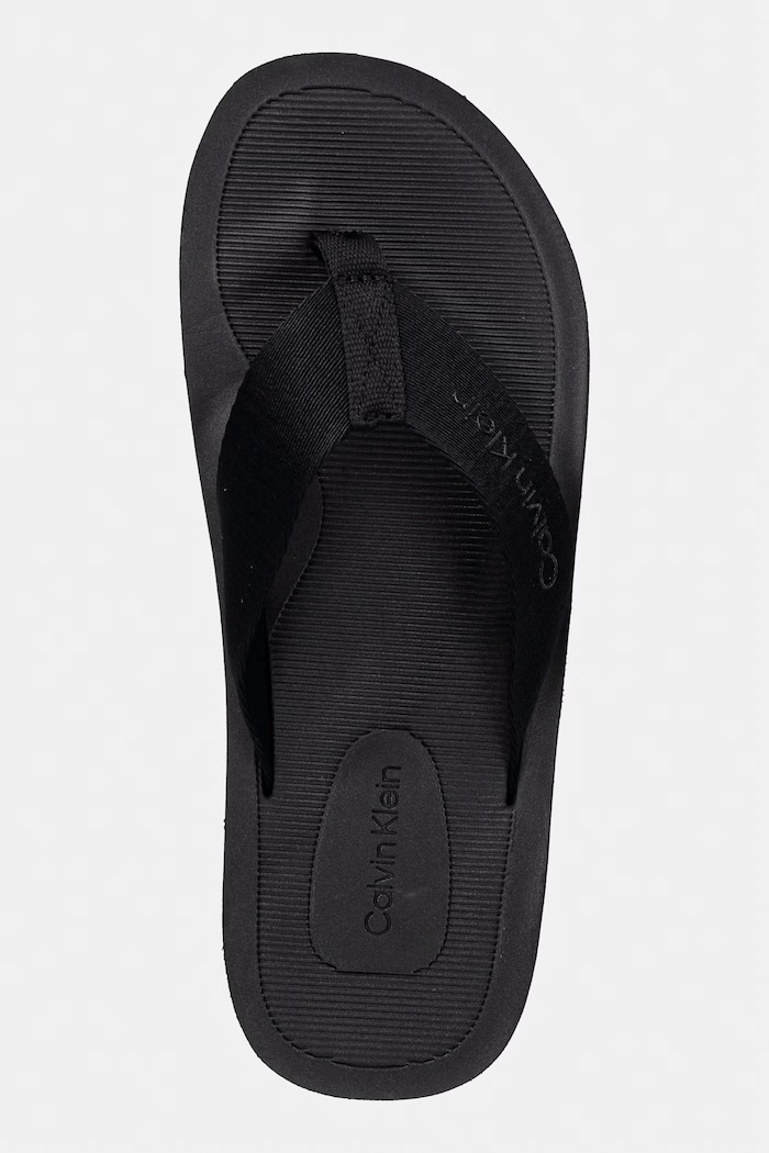 Calvin Klein șlapi pentru bărbați CITY THONG SLIDE negru HM0HM02106