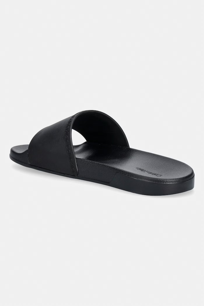 Obuwie Calvin Klein klapki męskie ESS SLIDE INSTITUTIONAL CV HM0HM02108 czarny