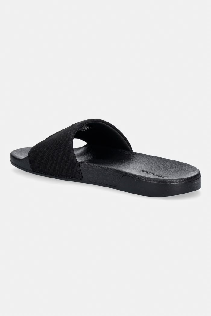 Obuv Calvin Klein šľapky pánske ESS SLIDE HF MONOGRAM CV HM0HM02109 čierna