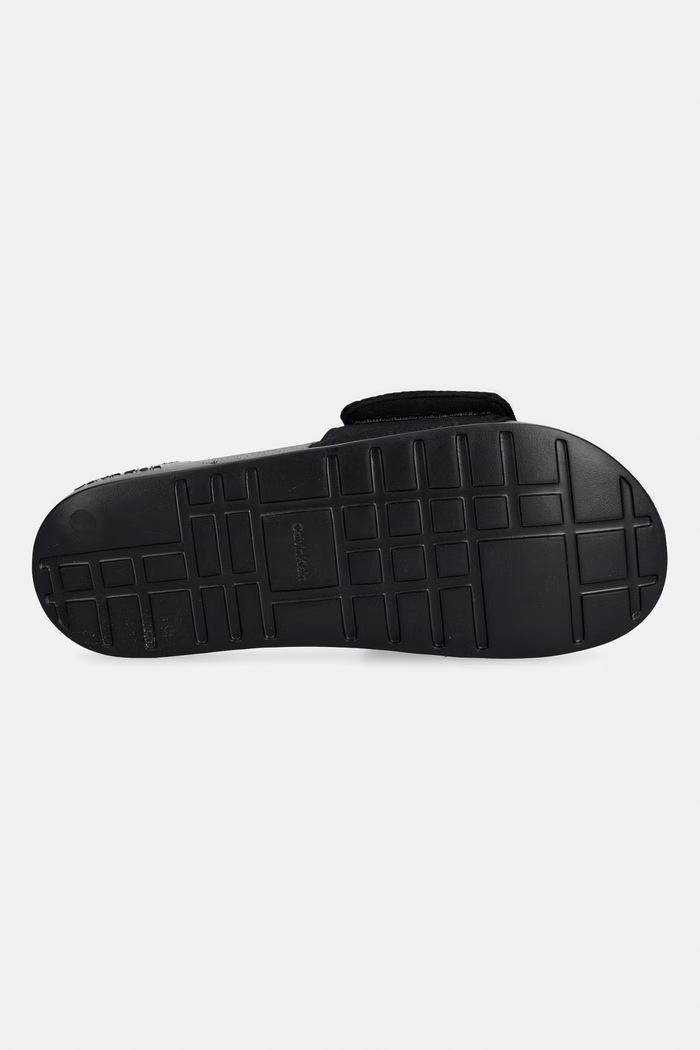 Calvin Klein šľapky s otvorenými prstami pánske ESS SLIDE ADJ MONOBRAND CV HM0HM02115 čierna