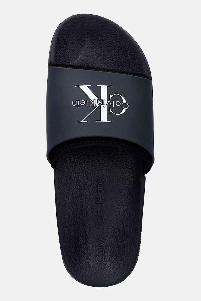 Calvin Klein papuci pentru bărbați ESS SLIDE RUBBER NEOPRENE bleumarin HM0HM02229