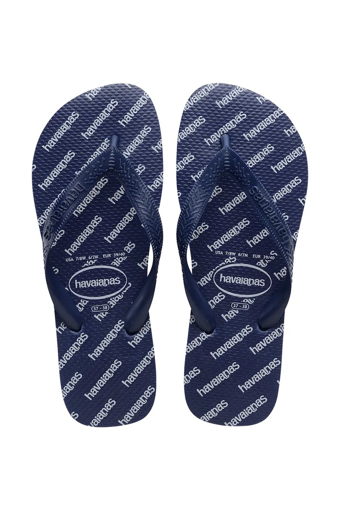 Havaianas klapki TOP LOGOMANIA ESSENTIAL BALLET granatowy 4149891.0555