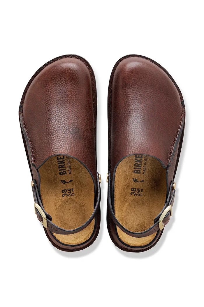Birkenstock šľapky mules pánske kožené Lutry 1031314