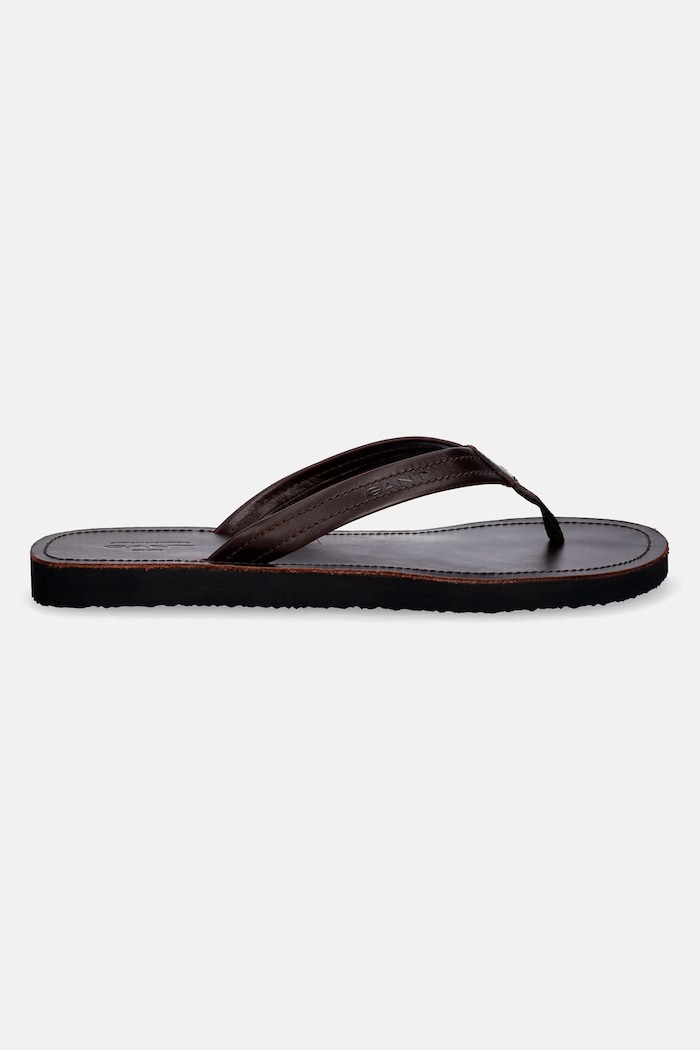 Gant šľapky pánske kožené Brodale 32601264.G46 hnedá SS26