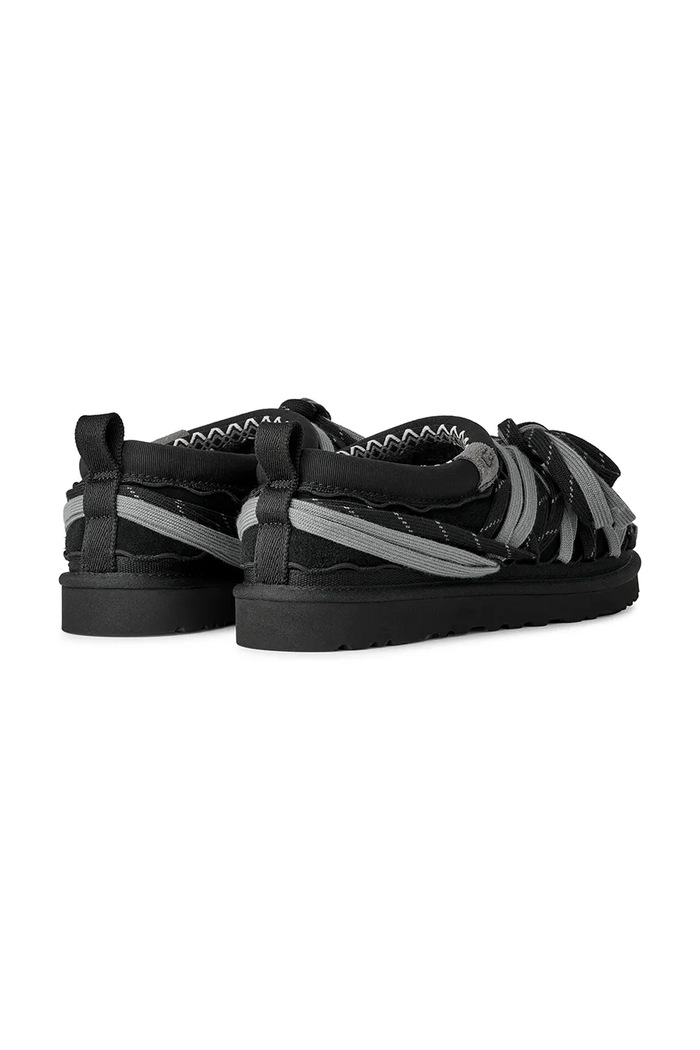 Scarpe UGG pantofole in camoscio M Tasman Lace 1175054.BLK nero