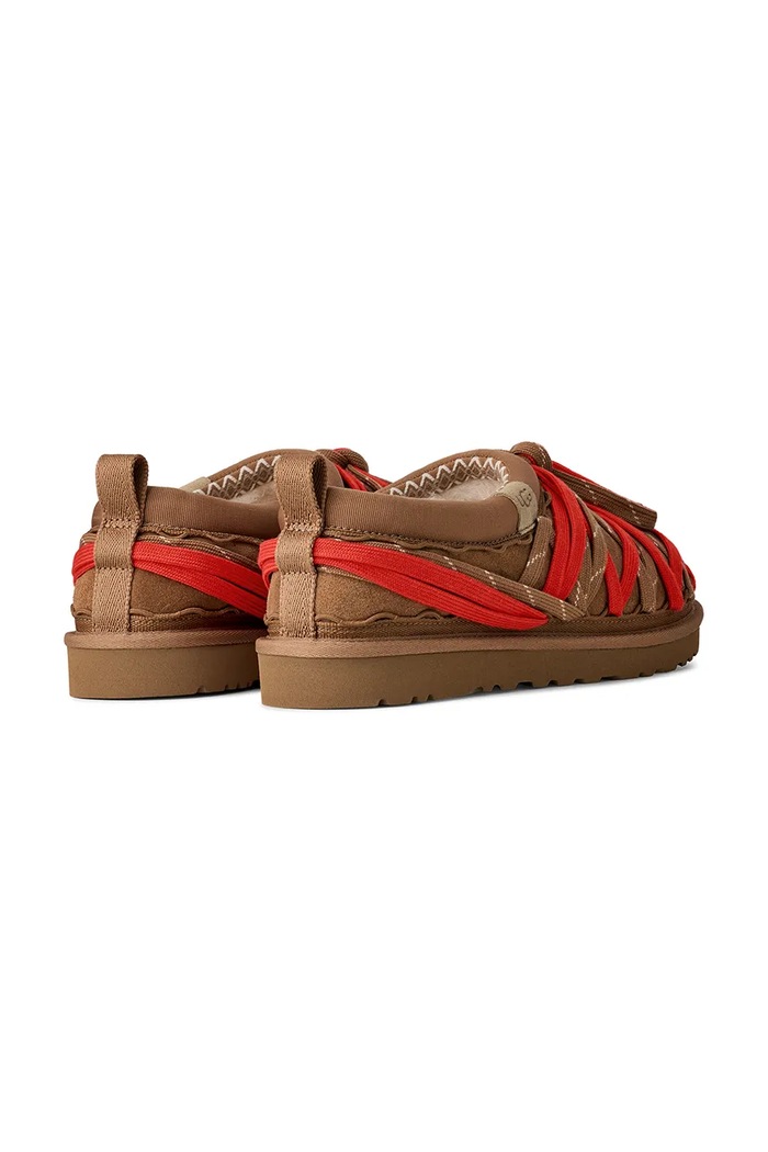 Boty Semišové papuče UGG M Tasman Lace 1175054.CHE hnědá