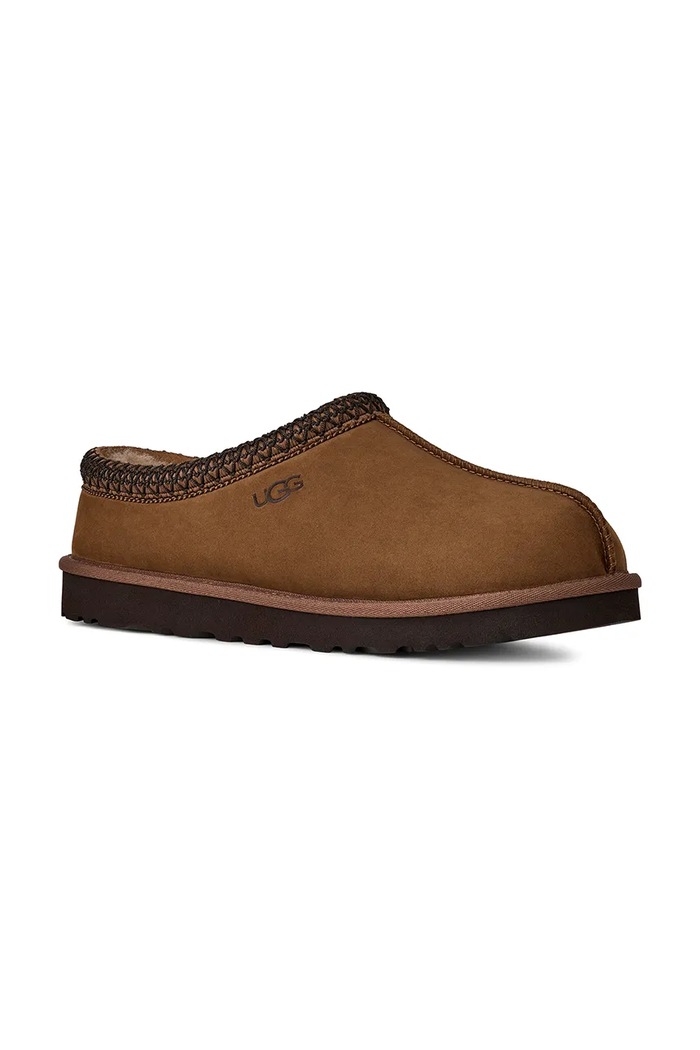 UGG kapcie M Tasman II Nubuck 1175070.DKC brązowy SS26