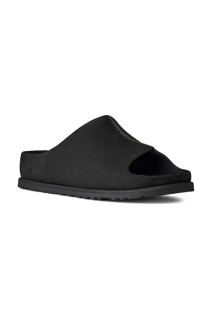 Nubukové šľapky UGG M Otzo Slide 1177351.BLK čierna SS26