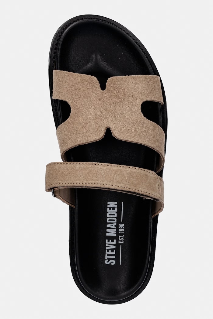 Steve Madden papuci din piele Manu bej 12000835.275