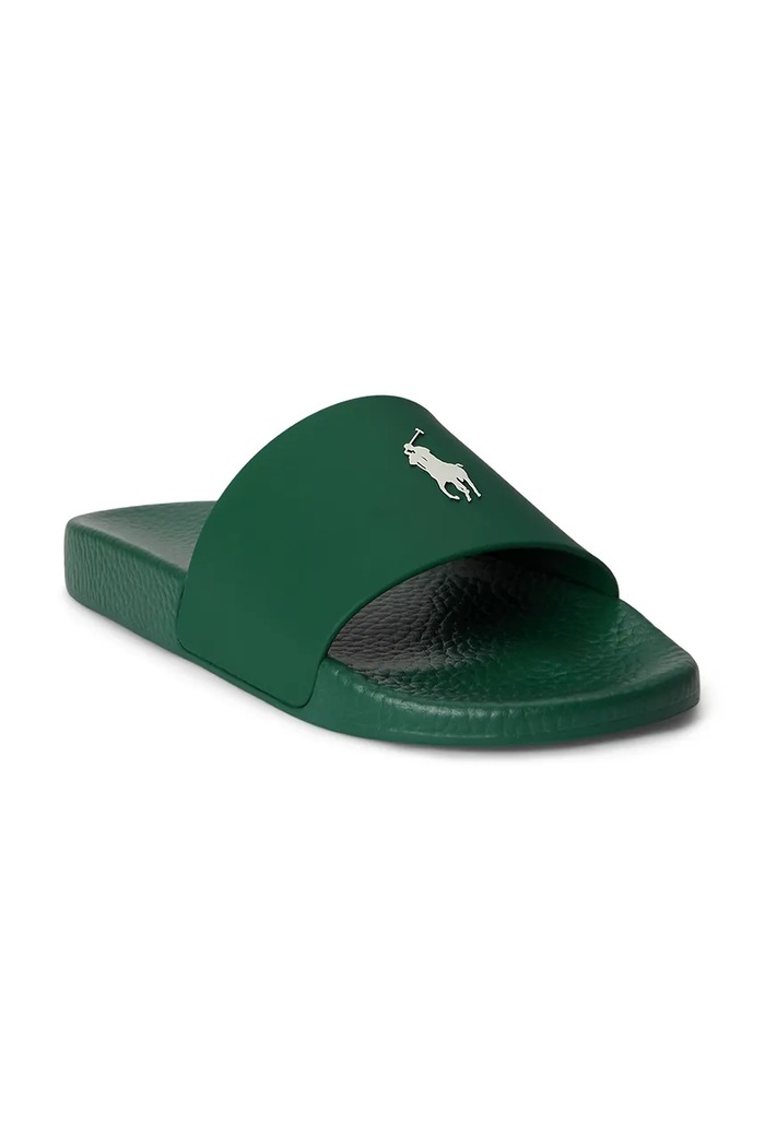 Polo Ralph Lauren šľapky na plávanie pánske Polo Slide 809P07314002.300 zelená SS26