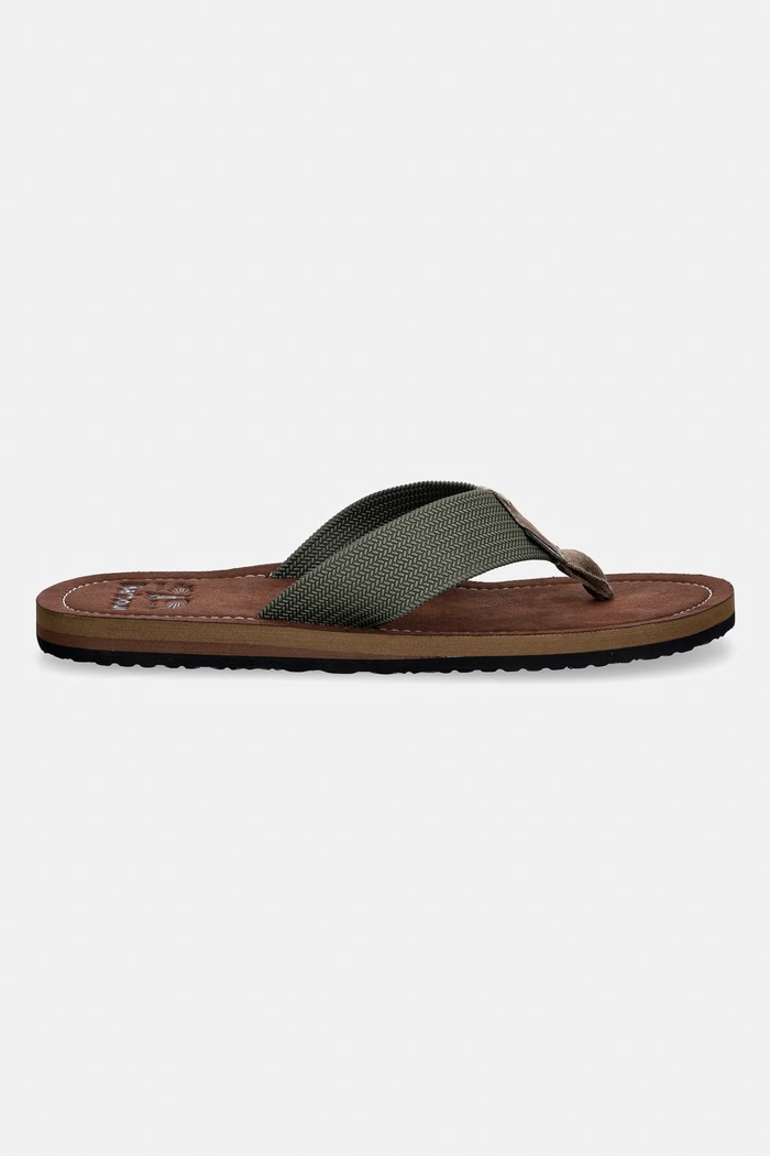 Barbour šľapky pánske Toeman MBS0007OL52 zelená SS26