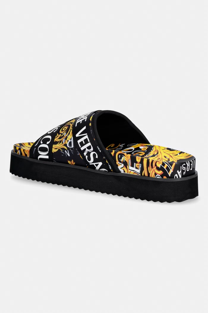 Obuv Šľapky Versace Jeans Couture 80YA3SM2.ZS634.G89 čierna