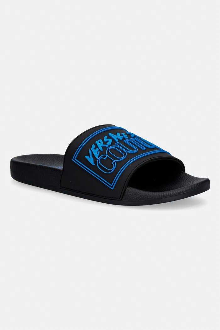 Versace Jeans Couture papuci negru 80YA3SQ3.ZSC22.899