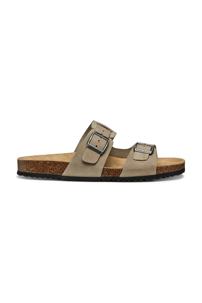 Παντόφλες σουέτ Geox U SANDAL GHITA καφέ U159VB00032C1018